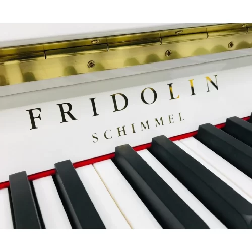 SCHIMMEL FRIDOLIN F 123 Tradition Parlak Beyaz 123 CM Duvar Piyanosu