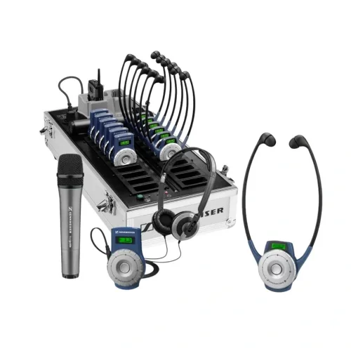 Sennheiser Tourguide Set / Fabrika Gezi Rehber Sistemi