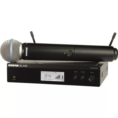 SHURE BLX24RE/B58 Beta58 El Tipi Kablosuz Mikrofon Seti