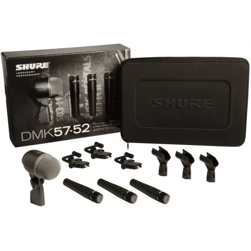 Shure DMK57-52 Davul Mikrofon Seti 3x SM57 / 1x Beta 52A