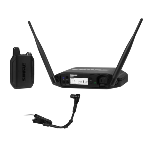 SHURE GLXD14/B98 Şarj Edilebilir Dijital Kablosuz Mikrofon Sistemi, BETA98H/C Saksafon Trompet için kullanılır