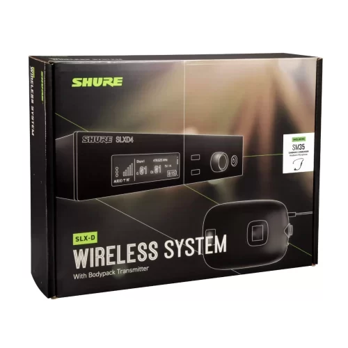 SHURE SLXD14E/SM35 Headset Kablosuz Mikrofon Seti