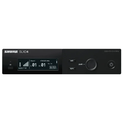 Shure SLXD4E Kablosuz Mikrofon Alıcısı
