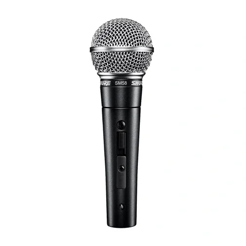 SHURE SM58-SE Dinamik Vokal Mikrofon, Cardioid, Anahtarlı
