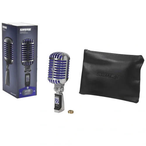 Shure SUPER 55 Deluxe Supercardioid Dinamik Vokal Mikrofon