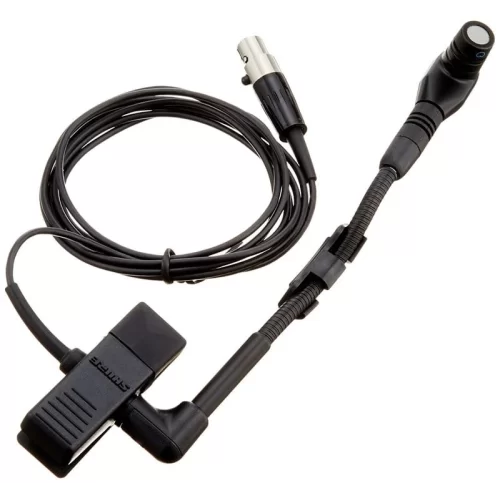 SHURE WB98H/C Enstruman Mikrofonu, Clip-On, Mini Xlr (Telsiz Setler İçin Opsiyonel)