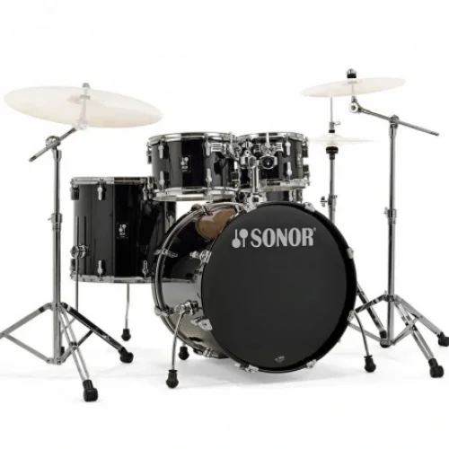 Sonor AQ1 Stage Akustik Davul Seti (Piano Black)