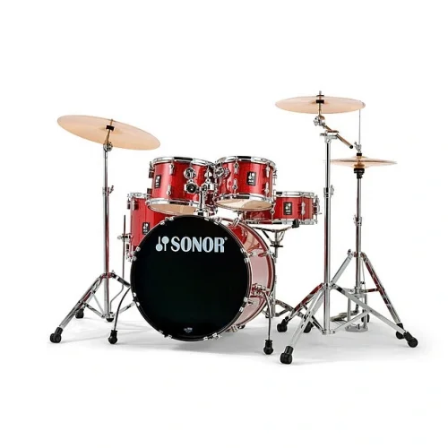 Sonor AQX Studio 20 Akustik Davul Seti (Red Moon Sparkle)