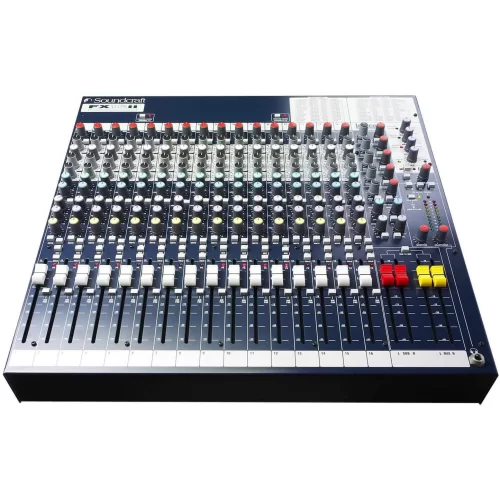 Soundcraft FX16II 16 Kanal Canlı Müzik ve Stüdyo Kayıt Mikseri 3 Aux lexicon Efekt