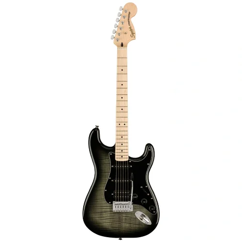 Squier Affinity FMT HSS Akçaağaç Klavye Black Burst Elektro Gitar