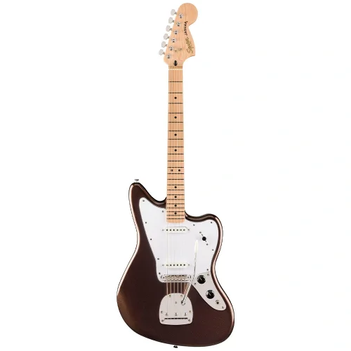 Squier Affinity Jaguar Akçaağaç Klavye WPG Mystic Metallic Brown Elektro Gitar