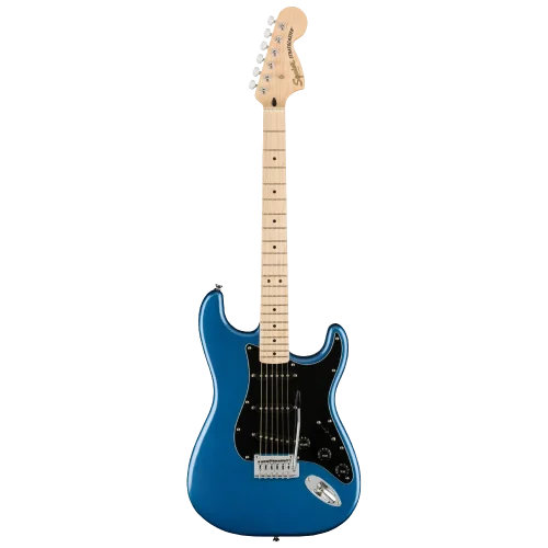 Squier Affinity Stratocaster Akçaağaç Klavye Black PG Lake Placid Blue Elektro Gitar