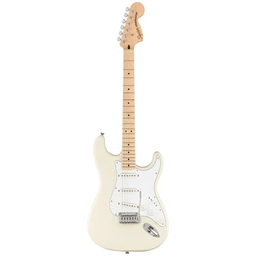 Squier Affinity Stratocaster Akçaağaç Klavye Olympic White Elektro Gitar
