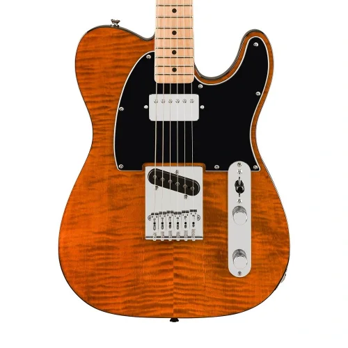 Squier Affinity Telecaster FMT SH Akçaağaç Klavye BPG Mocha Elektro Gitar