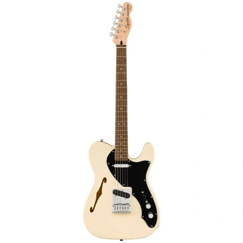 Squier Affinity Telecaster Thinline Laurel Klavye BPG Olympic White Elektro Gitar