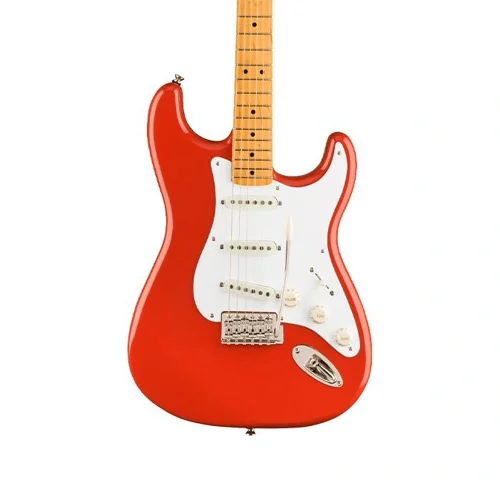 Squier Classic Vibe 50s Stratocaster Akçaağaç Klavye Fiesta Red Elektro Gitar