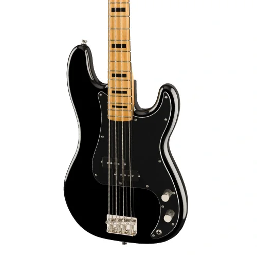 Squier Classic Vibe 70s Precision Bass Akçaağaç Klavye Black Bas Gitar