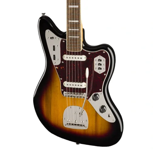 Squier Classic Vibe 70s Jaguar Laurel Klavye 3-Color Sunburst Elektro Gitar