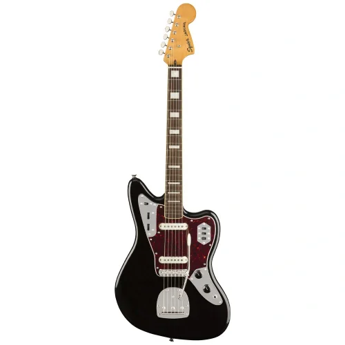 Squier Classic Vibe 70s Jaguar Laurel Klavye Siyah Elektro Gitar