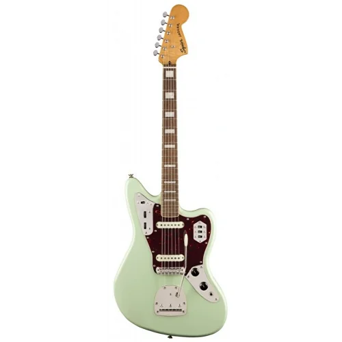 Squier Classic Vibe 70s Jaguar Laurel Klavye Surf Green Elektro Gitar