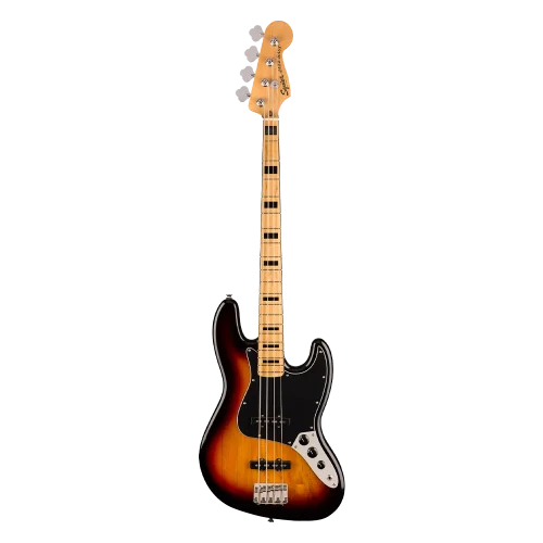Squier Classic Vibe 70s Jazz Bass Akcaagac Klavye 3-Color Sunburst Bas Gitar