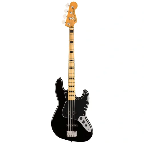 Squier Classic Vibe 70s Jazz Bass Akcaagac Klavye Black Bas Gitar