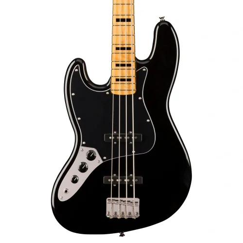 Squier Classic Vibe 70s Jazz Bass Solak Akcaagac Klavye Black Solak Bas Gitar