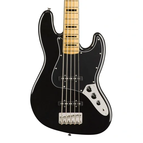 Squier Classic Vibe 70s Jazz Bass V Akcaagac Klavye Black Bas Gitar