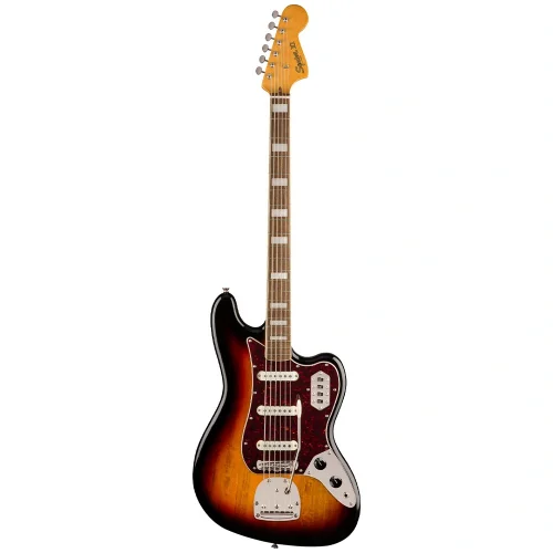 Squier Classic Vibe Bass VI Laurel Klavye 3 Ton Sunburst 6 Telli Bas Gitar
