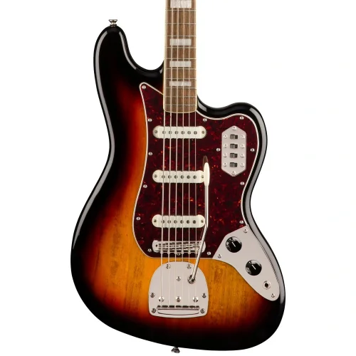 Squier Classic Vibe Bass VI Laurel Klavye 3 Ton Sunburst 6 Telli Bas Gitar