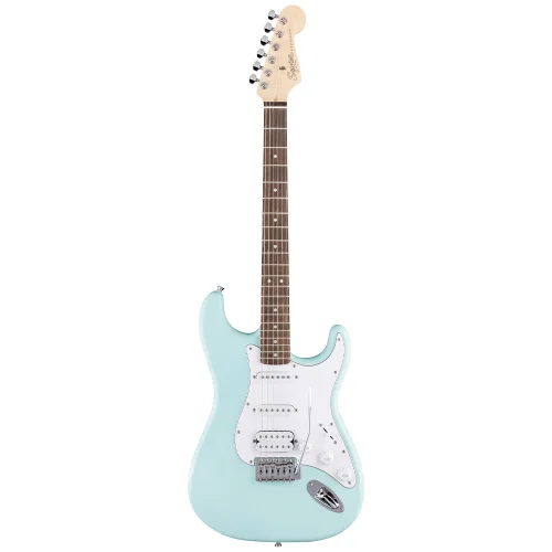 Squier Debut Stratocaster HSS Laurel Klavye Daphne Blue Elektro Gitar