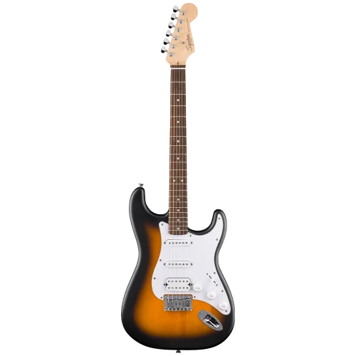 Squier Debut Stratocaster HSS Sabit Köprü Laurel Klavye 2 Ton Sunburst Elektro Gitar