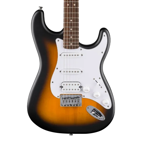 Squier Debut Stratocaster HSS Sabit Köprü Laurel Klavye 2 Ton Sunburst Elektro Gitar