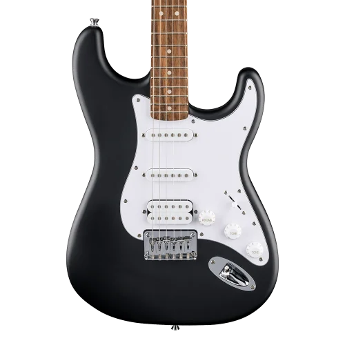 Squier Debut Stratocaster HSS Sabit Köprü Laurel Klavye Black Elektro Gitar