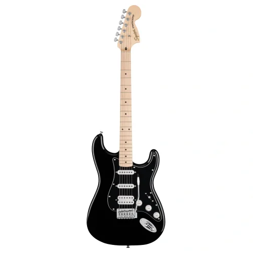 Squier FSR Affinity Stratocaster HSS Akçaağaç Klavye Black PG Black Elektro Gitar