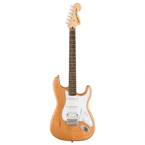 Squier FSR Affinity Stratocaster HSS Laurel Klavye Natural Elektro Gitar