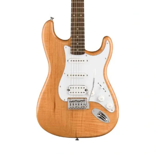 Squier FSR Affinity Stratocaster HSS Laurel Klavye Natural Elektro Gitar