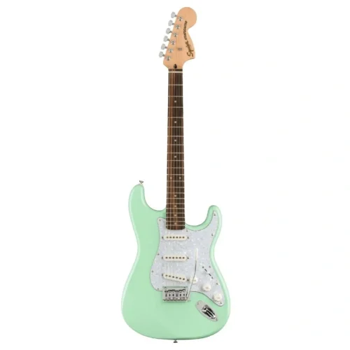 Squier FSR Affinity Stratocaster Laurel Klavye Pearl PG Surf Green Elektro Gitar