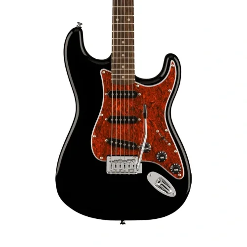 Squier FSR Affinity Stratocaster Laurel Klavye Tort PG Black Elektro Gitar