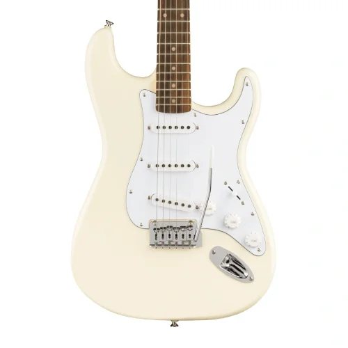 Squier FSR Affinity Stratocaster Laurel Klavye WPG Olympic White Elektro Gitar