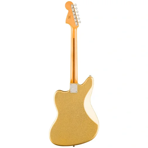 Squier FSR Classic Vibe 70s Jaguar Laurel Klavye Gold Sparkle Elektro Gitar