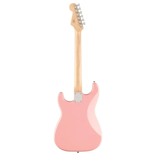 Squier FSR Sonic Stratocaster HT Elektro Gitar, Shell Pink, Akçaağaç Klavye WPG