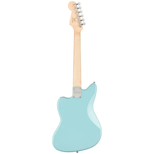 Squier Mini Jazzmaster HH Akçaağaç Klavye Daphne Blue Elektro Gitar