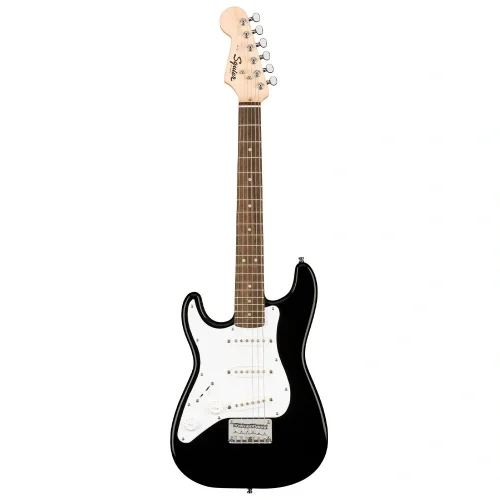 Squier Mini Strat Left Handed Laurel Klavye Black Solak Elektro Gitar