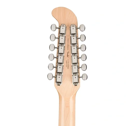 Squier Paranormal Jazzmaster XII Laurel Klavye TPG Olympic White Elektro Gitar