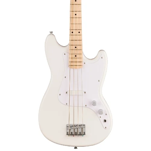 Squier Sonic Bronco Bass Akçaağaç Klavye Arctic White Bas Gitar