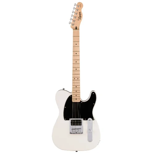 Squier Sonic Esquire H Akçaağaç Klavye Arctic White Elektro Gitar