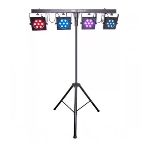 Mega Bar 7x6 Watt RGBW Mobil Led Par Seti