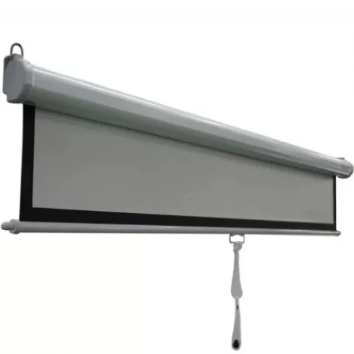 STOR 400 400x220cm 181 16:9 Storlu Manuel Projeksiyon Perdesi Zincirli