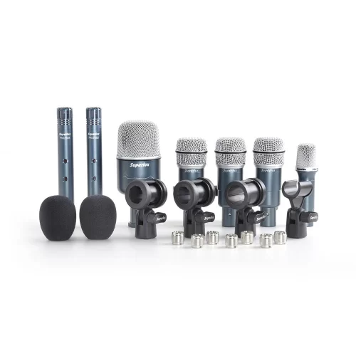 Superlux DRKB5C2 MKII 7 Piece Drum Microphone Set